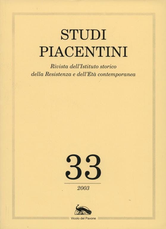 Studi Piacentini/33